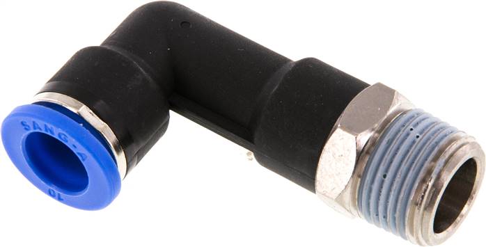 Winkel-Steckanschluss, lang R 3/8"-10mm, IQS-Standard, langer Körper