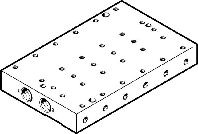 FESTO VABM-P7-18M-G18-M5-6 (8076388) Anschlussleiste