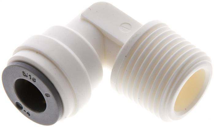 Winkel-Steckanschluss R 3/8"-5/16" (7,94 mm), IQS-LE (EPDM-Dichtung)