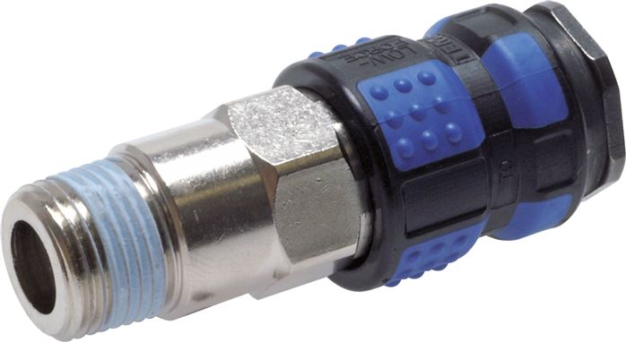 Schnellkupplung (NW7,2) R 1/4"(AG), Kunststoffhülse