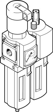 FESTO MSB6-1/2-FRC13:J120M1 (8042673) Wartungsgeräte-Kombination