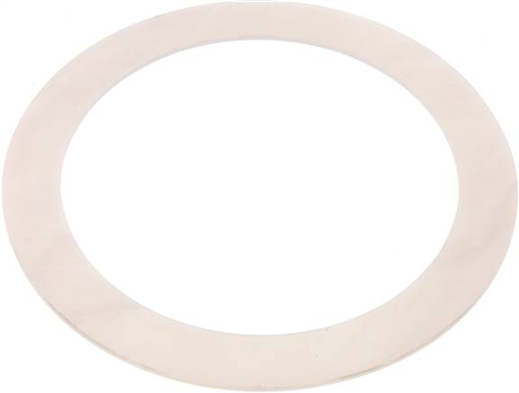 Flanschdichtung DN 150, 169 x 218 x 3mm, Silikon
