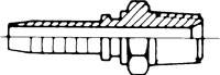 ES-Pressanschluss AGN (gerade), NPTF 1/4", DN6