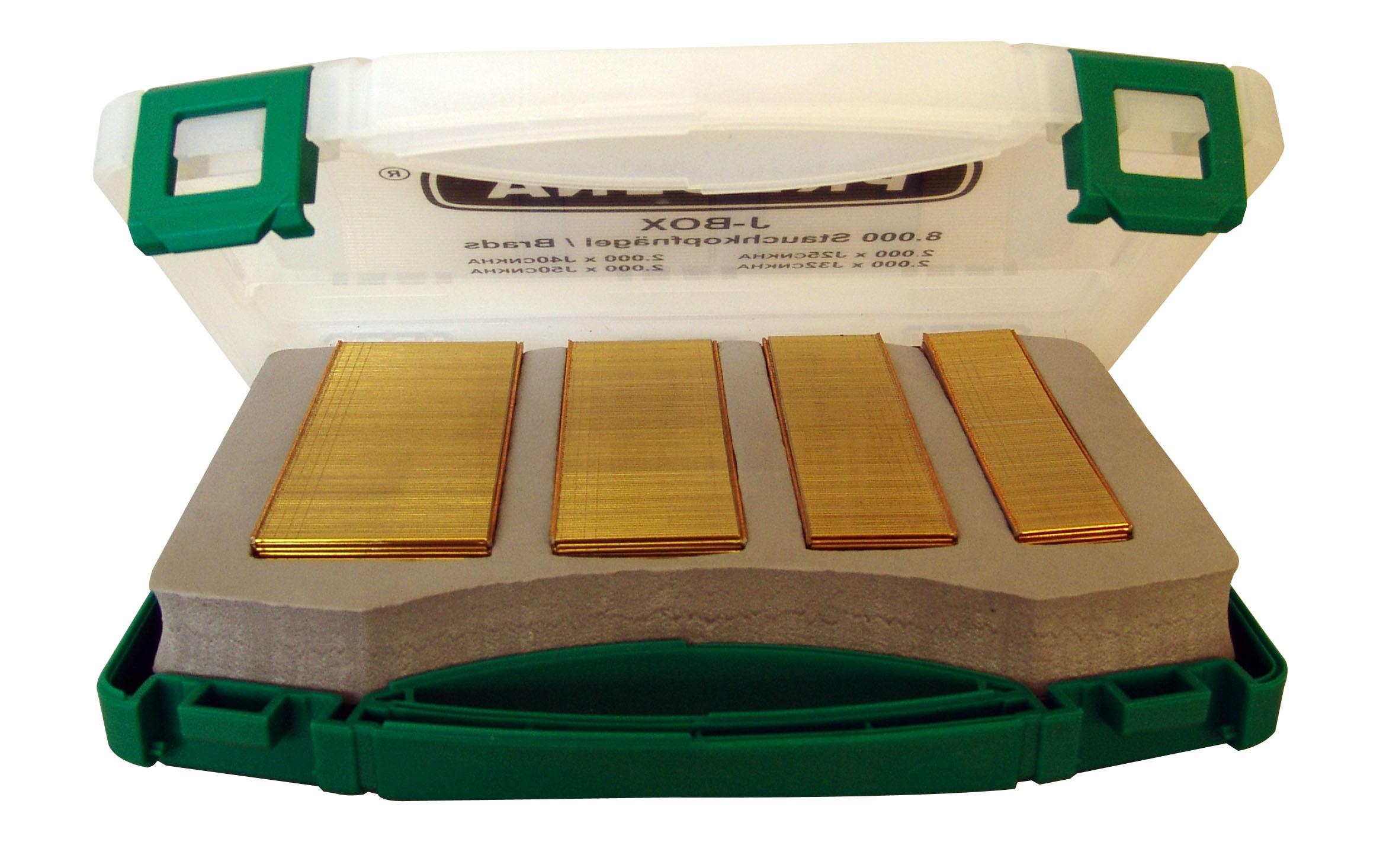 AKTION DF-Spar-Set Prebena Profi-Druckluftnagler 2P-J50SDS + J-Box + Systainer