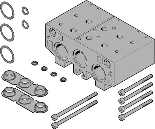 FESTO VABM-B10-30EEE-G34-2 (8026431) Anschlussblock