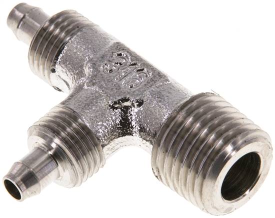LE-Gewindestück R 1/4"-6x4mm, 1.4305 ohne Muttern