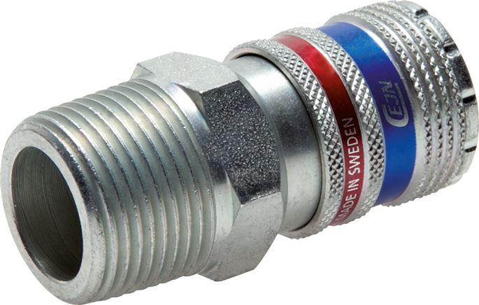 Sicherheits-Schnellkupplung (NW10) R 3/4"(AG), CEJN