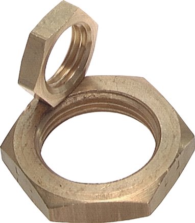 Gegenmutter G 1/4", Messing