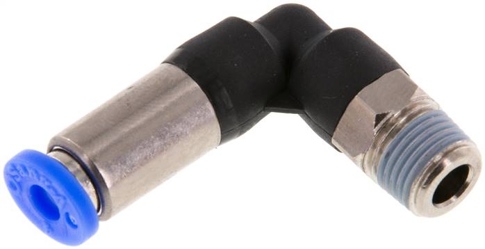 Winkel-Steckanschluss, selbstabsperrend R 1/8"-4mm