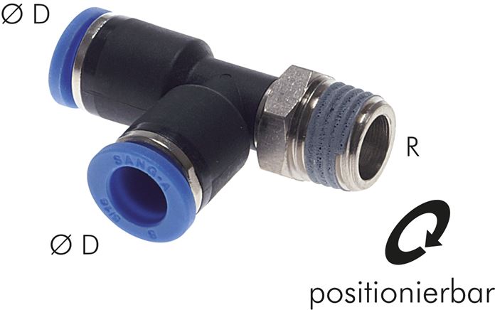 LE-Steckanschluss R 1/2"-12mm, IQS-Standard
