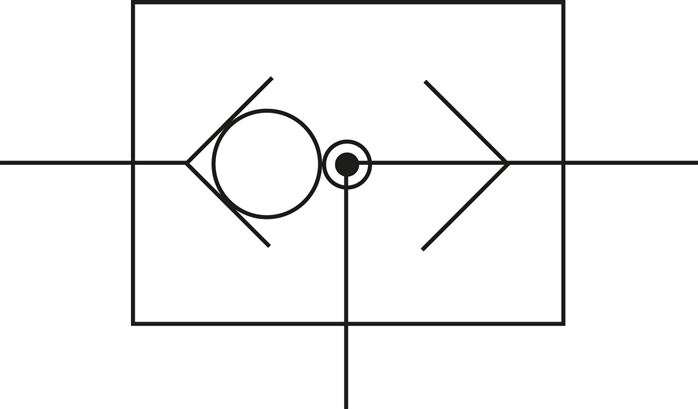 ODER-Ventil, G 1/4", Edelstahl