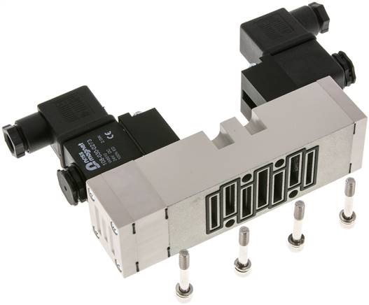 ISO-Ventil (Größe 1), 5/3-Wege, Mittelstellung belüftet, 115 V AC