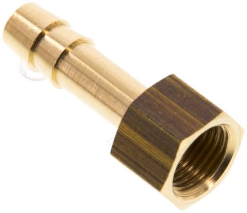 Aufschraub-Schlauchtülle G 1/8"-6 (1/4")mm, Messing