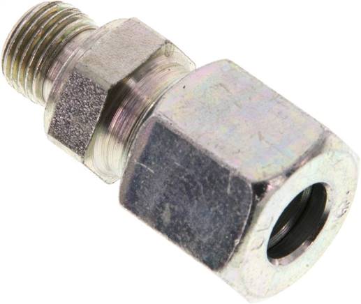 Gerade Schneidringverschr. G 1/8"-8 L (M14x1,5), Stahl verzinkt