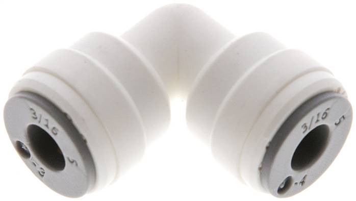 Winkel-Steckanschluss 3/16" (4,76 mm)-3/16" (4,76 mm), IQS-LE (EPDM-Dichtung)