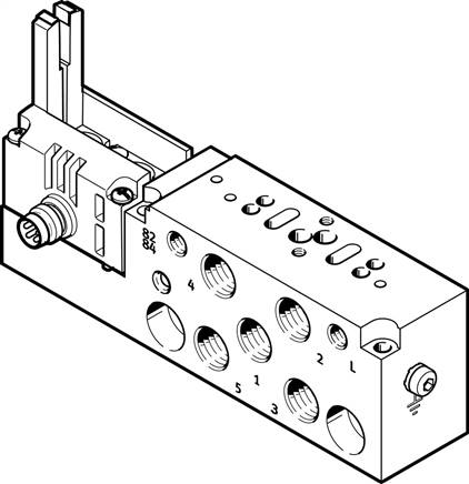 FESTO VMPA14-IC-AP-S-1 (8023667) Anschlussplatte