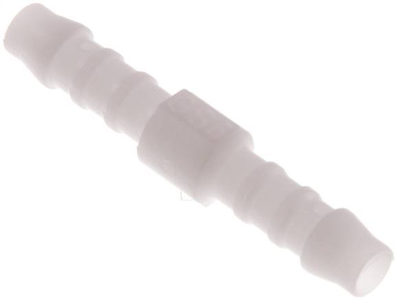 Schlauchverbindungsrohr 6 (1/4")mm-6 (1/4")mm, POM
