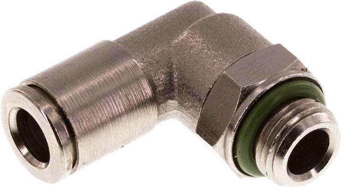 Winkel-Steckanschluss G 1/8"-6mm, IQS-MSV (Hochtemperatur), Dichtung FKM