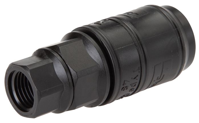 Schnellkupplung (NW7,2) G 1/4", POM (IG)