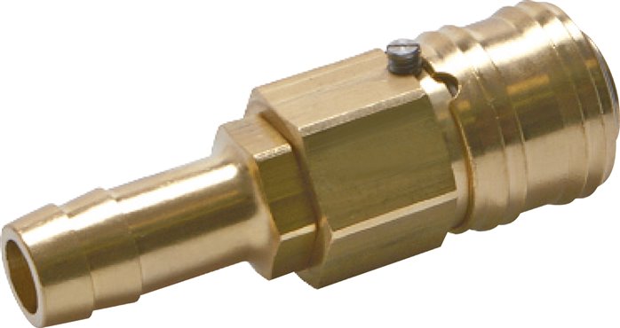 Schnellkupplung (NW7,2) m. Verriegelung 13 (1/2")mm