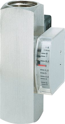Durchflussmesser/-wächter, 2 - 8 l/min, 1.4571