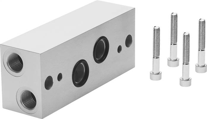 FESTO NAW-3/8-2E-ISO (11307) Winkelanschlussplatte
