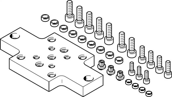 FESTO HMSV-75 (1089092) Adapterbausatz