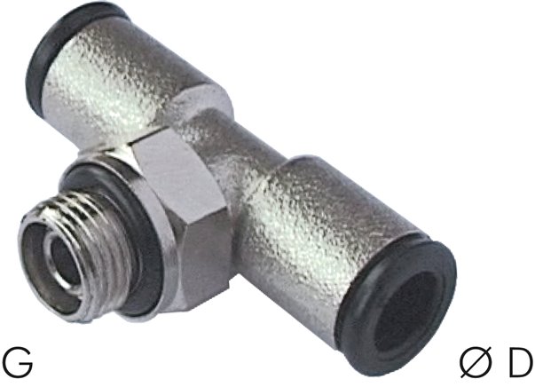 T-Steckanschluss G 3/8"-12mm, Baureihe Topline