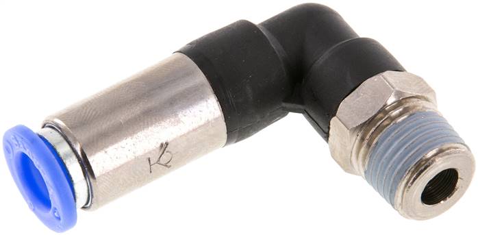 Winkel-Steckanschluss, selbstabsperrend R 1/4"-8mm