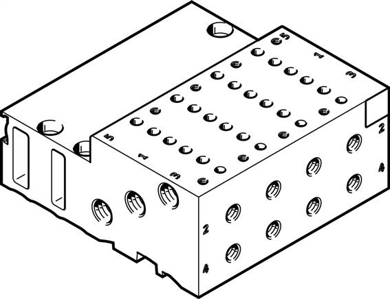 FESTO MHA2-PR4-5-M5 (525128) Batterieblock