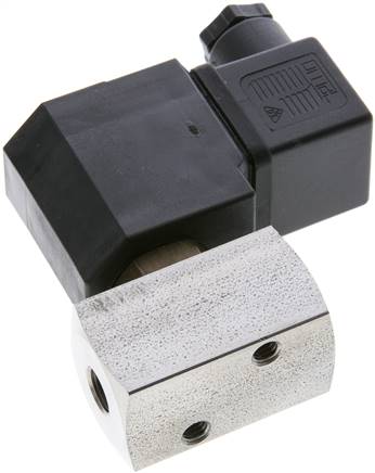 2/2-Wege ES-Magnetventil G 1/8", 0 - 8 bar, stromlos geöffnet (NO) 12V=