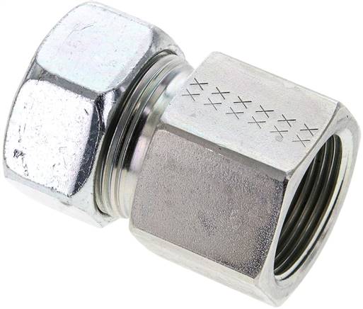 Aufschraub-Schneidringverschr. M 33x2-28 L (M36x2), Stahl verzinkt