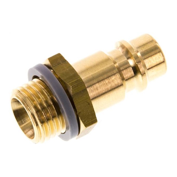 Tappo di accoppiamento (NW7.2) G 1/4" (AG), ottone