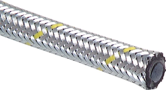 Silberschlauch (Kraftstoffschlauch) 4,0x6,0mm