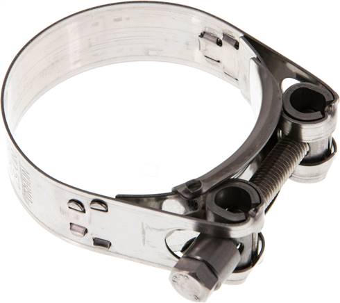 20mm Gelenkbolzenschelle, 55 - 59mm, 1.4301 (W4)