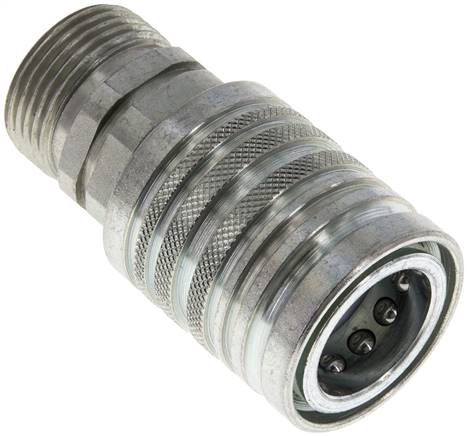 Steckkupplung ISO7241-1A, Muffe Baugr.3, 20 S (M30x2)