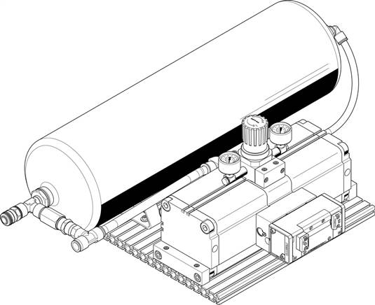 FESTO DPA-100-10-CRVZS20 (552936) Druckbooster