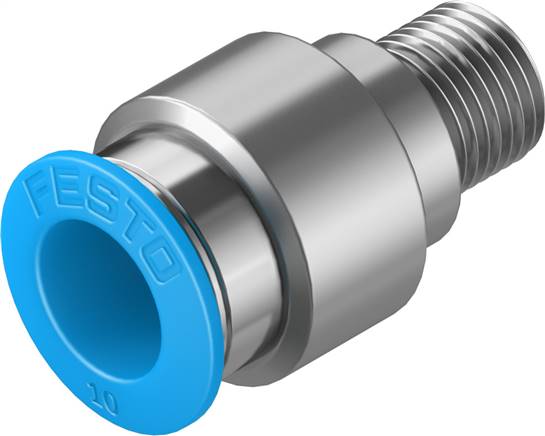 FESTO QS-1/8-10-I (190647) Steckverschraubung