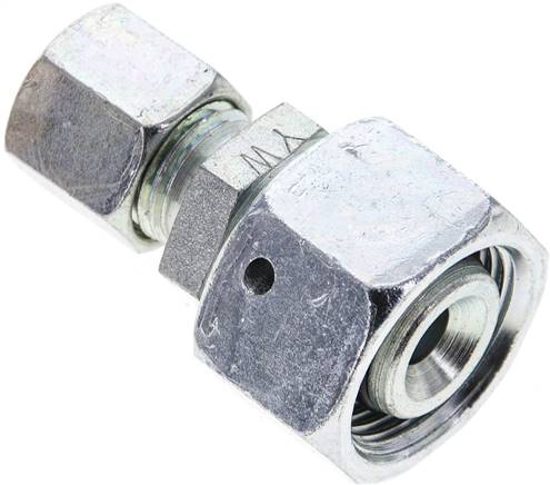 Reduziereinsatz 15 L-8 L (M14x1,5), Stahl verzinkt, mit Dichtkegel und O-Ring