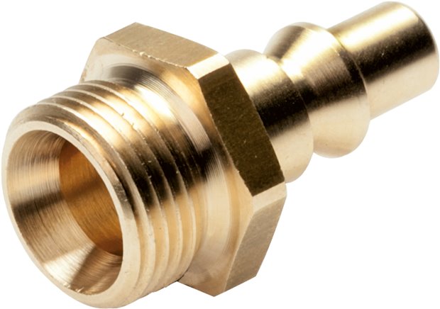 Kupplungsstecker (ARO/ORION) G 3/8"(AG), Messing, NW 5,5