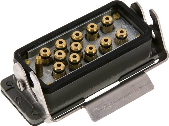 Mehrfachkupplung 12x 4mm Schl.,Muffe ohne Staubschutzdeckel