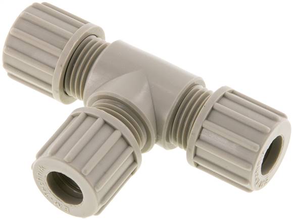 T-Verschraubung 10x8mm, Polypropylen