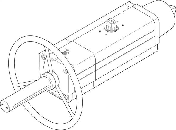 FESTO DAPS-0180-090-RS1-F0710-MW (8005038) Schwenkantrieb