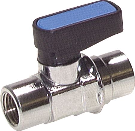 Messing-Minikugelhahn Rp 1/8"-Rp 1/8" (IG), PN 20