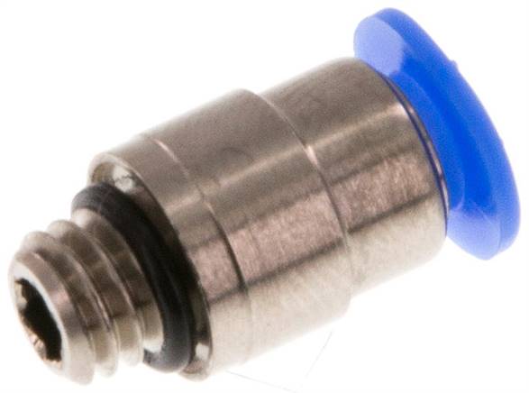Gerader Steckanschluss M 6-4mm, Mini m. Innensechskt