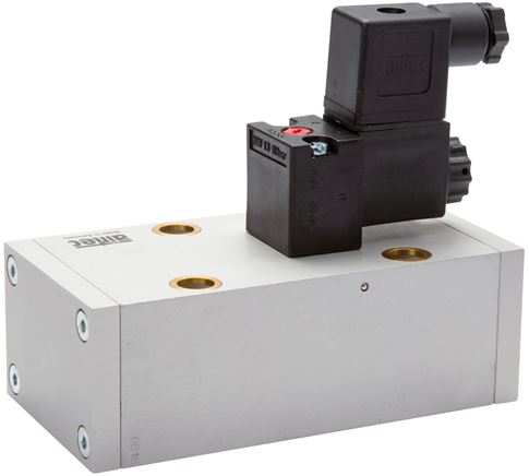 ISO-Ventil (Größe 1), 5/2-Wege Federrückstellung, 115 V AC