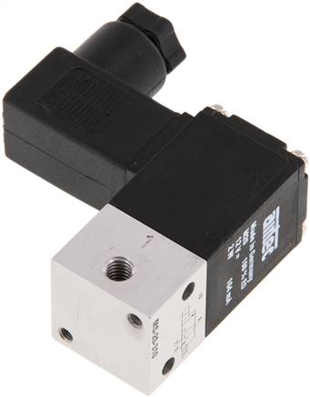 3/2-Wege Magnetventil, M 5, 24 V=, Federrückstellung (NC) 24V=