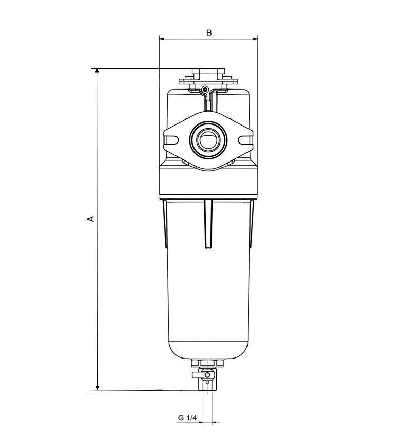 Atlas Copco Aktivkohlefilter QD 45+ ohne inPASS