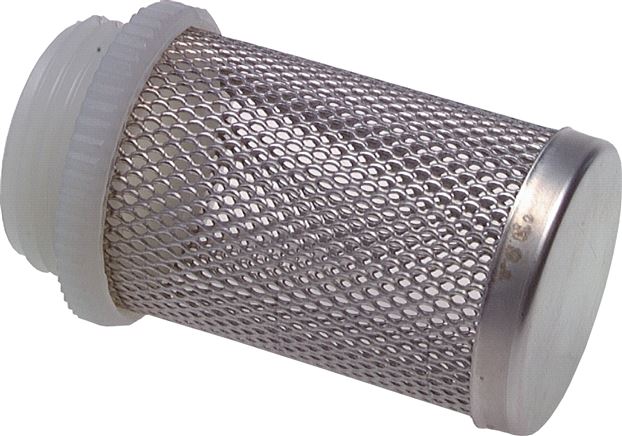 Saugkorb für Rückschlagventil G 3/4", 1.4301 / Nylon