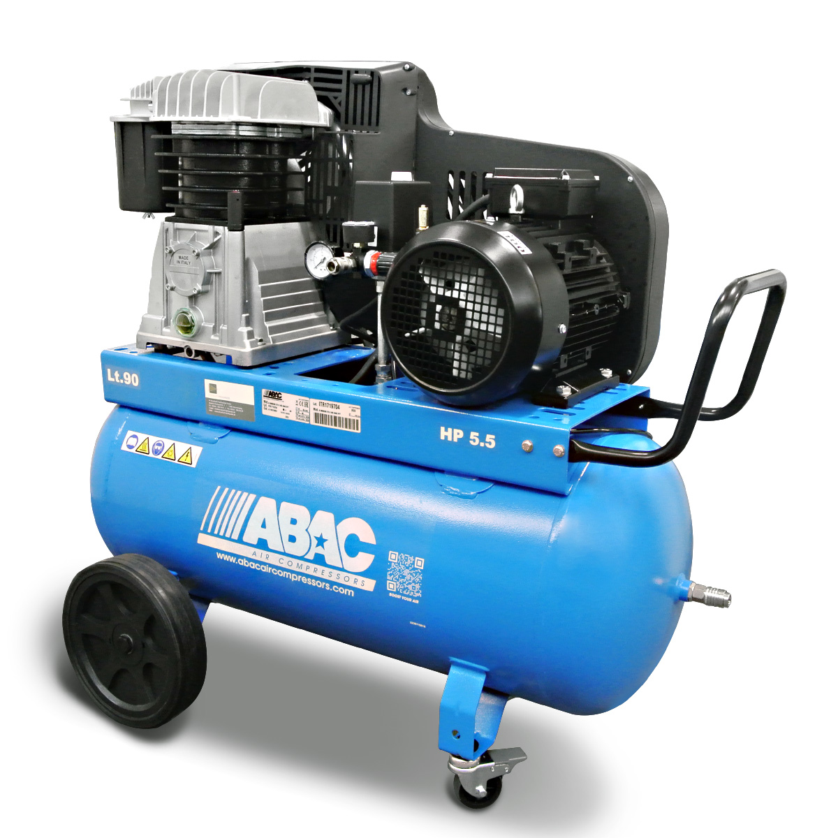 ABAC Kompressor B 5900B/90 CT5 5 400 ABAC RFT – Der mobile Druckluftspezialist!
